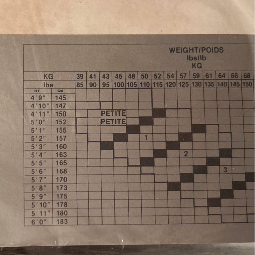 2 CHRISTIAN DIOR Nylon Stocking Petite Tan ultra sheer hosiery - Picture 2 of 6